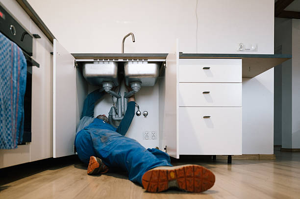 Professional Emergency Plumber technician working in Hebron, CT